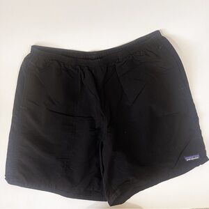 Patagonia Black Baggies Shorts Size XL
